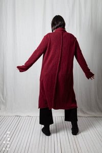 Long Cardigan_Baby Alpaca Wool Knit