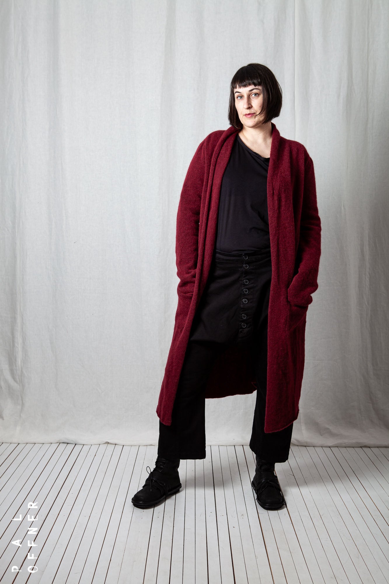 Long Cardigan_Baby Alpaca Wool Knit