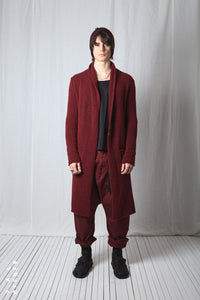 Long Cardigan_Baby Alpaca Wool Knit