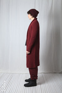 Long Cardigan_Baby Alpaca Wool Knit