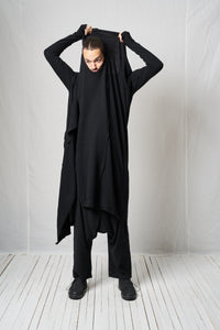 Long Cardigan_Viscose Wool Knit