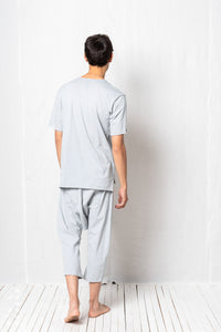 Loose Cropped Trousers_Soft Stretch