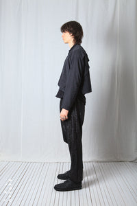 Loose Pull-On Trousers_Laminated Flake