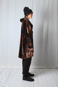 Oversize Coat_Fluid Velvet