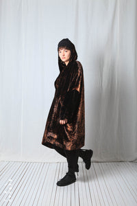 Oversize Coat_Fluid Velvet