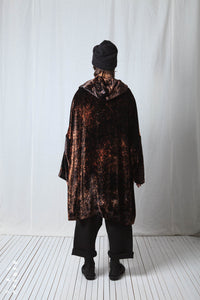 Oversize Coat_Fluid Velvet