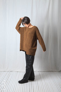 Oversize Pullover_Alpaca Wool Mix