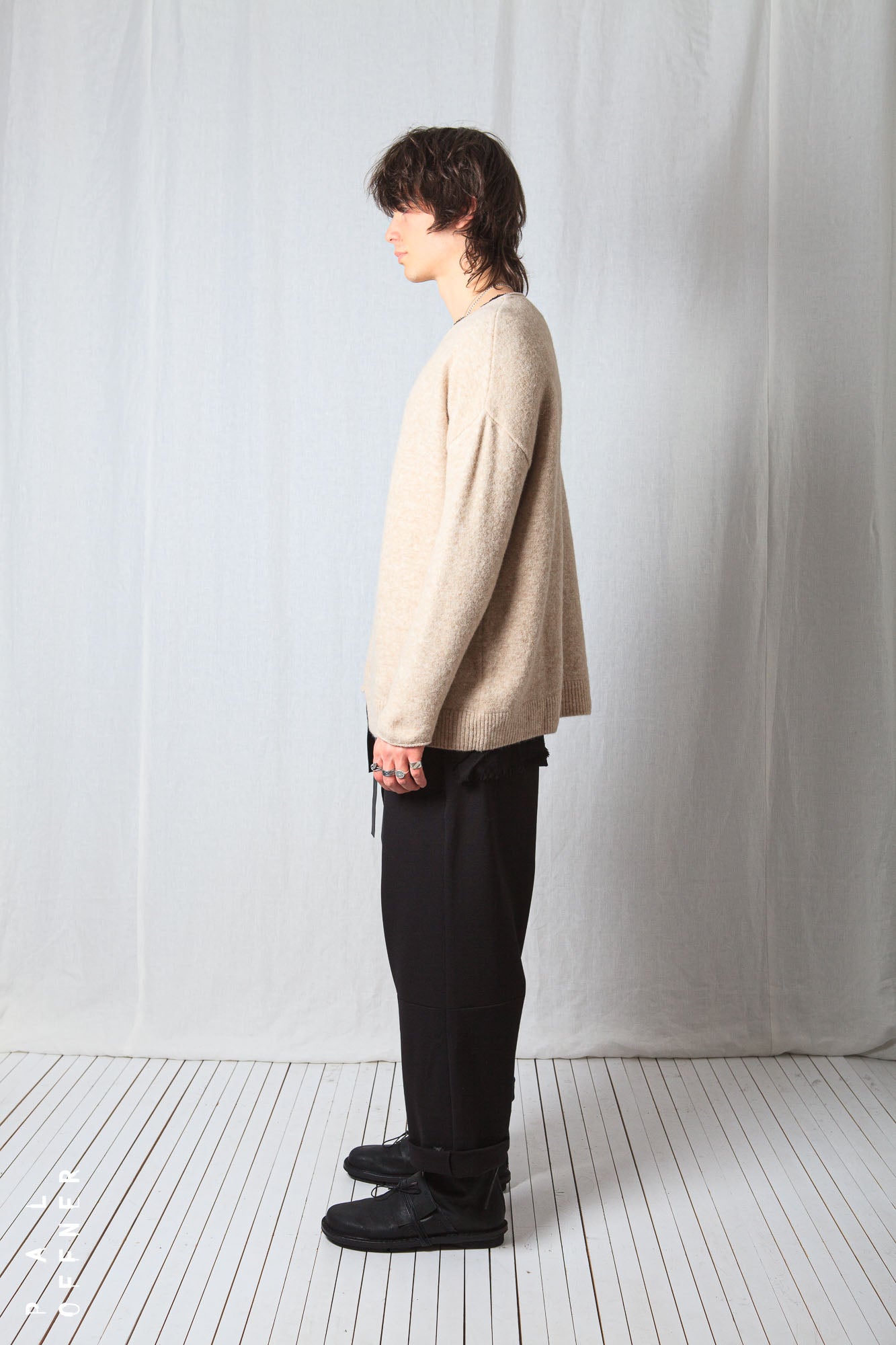 Oversize Pullover_Baby Alpaca Wool Knit