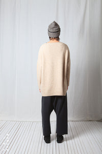 Oversize Pullover_Baby Alpaca Wool Knit