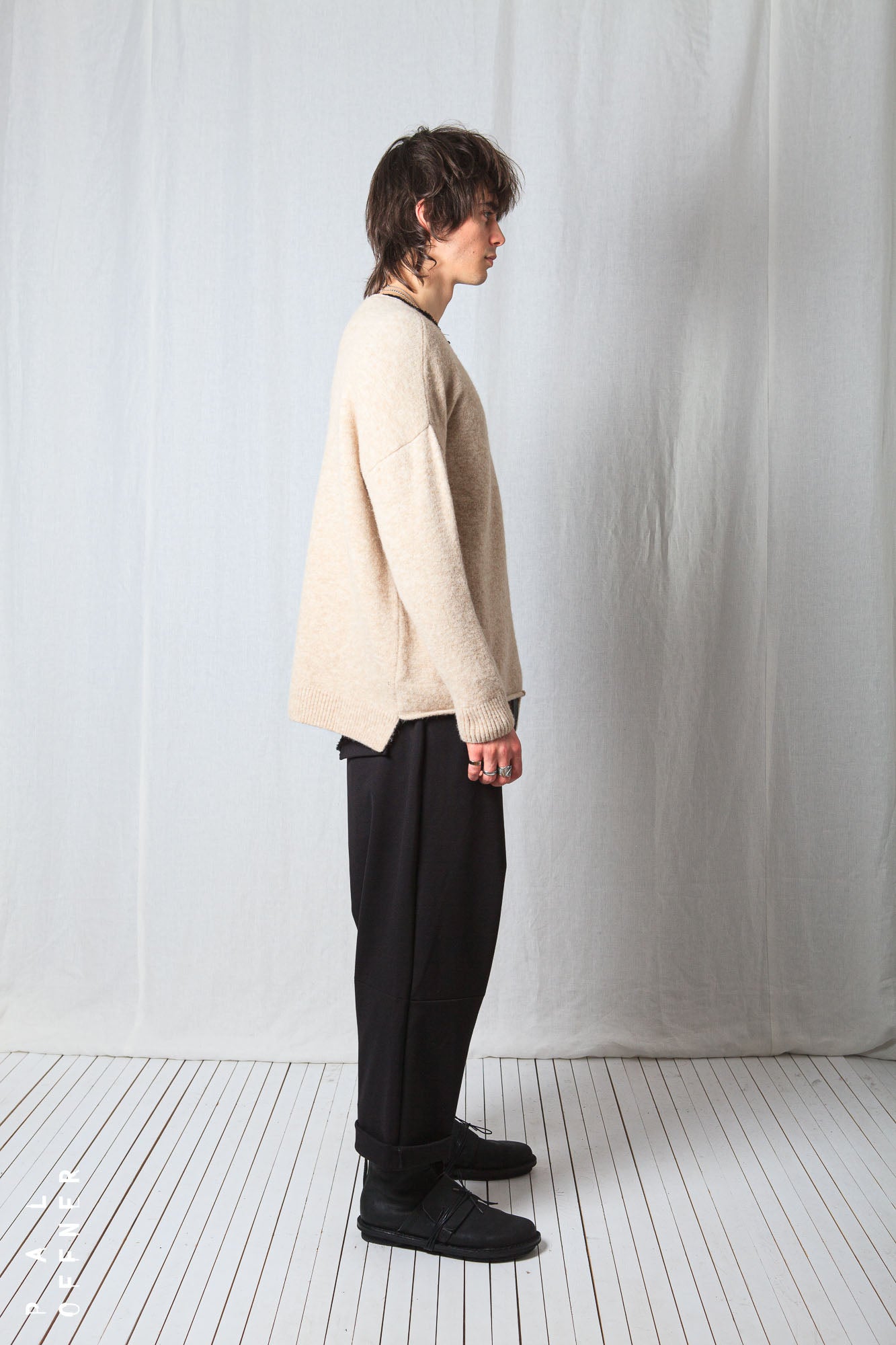 Oversize Pullover_Baby Alpaca Wool Knit