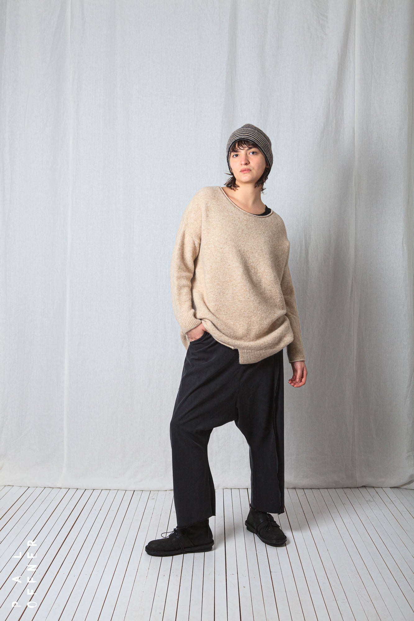 Oversize Pullover_Baby Alpaca Wool Knit