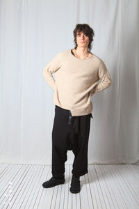 Oversize Pullover_Baby Alpaca Wool Knit