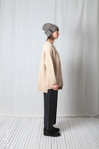 Oversize Pullover_Baby Alpaca Wool Knit