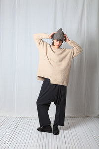 Oversize Pullover_Baby Alpaca Wool Knit