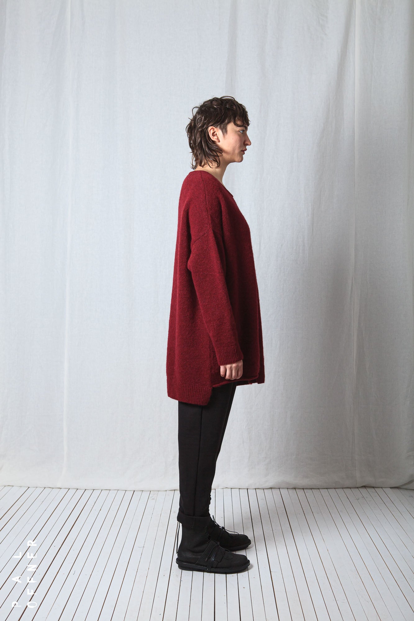 Oversize Pullover_Baby Alpaca Wool Knit