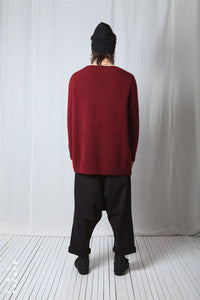 Oversize Pullover_Baby Alpaca Wool Knit