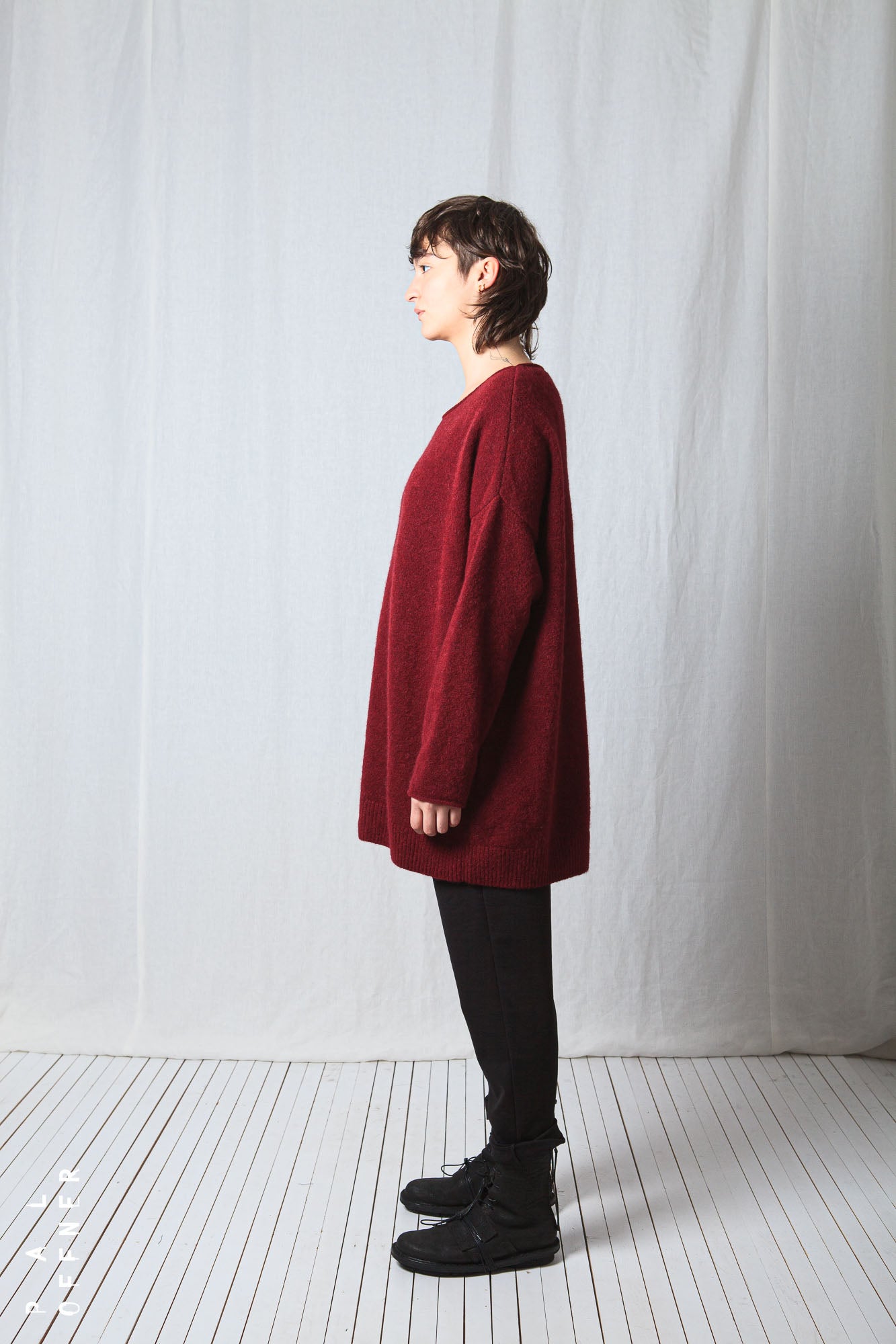 Oversize Pullover_Baby Alpaca Wool Knit