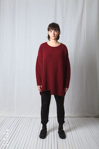 Oversize Pullover_Baby Alpaca Wool Knit