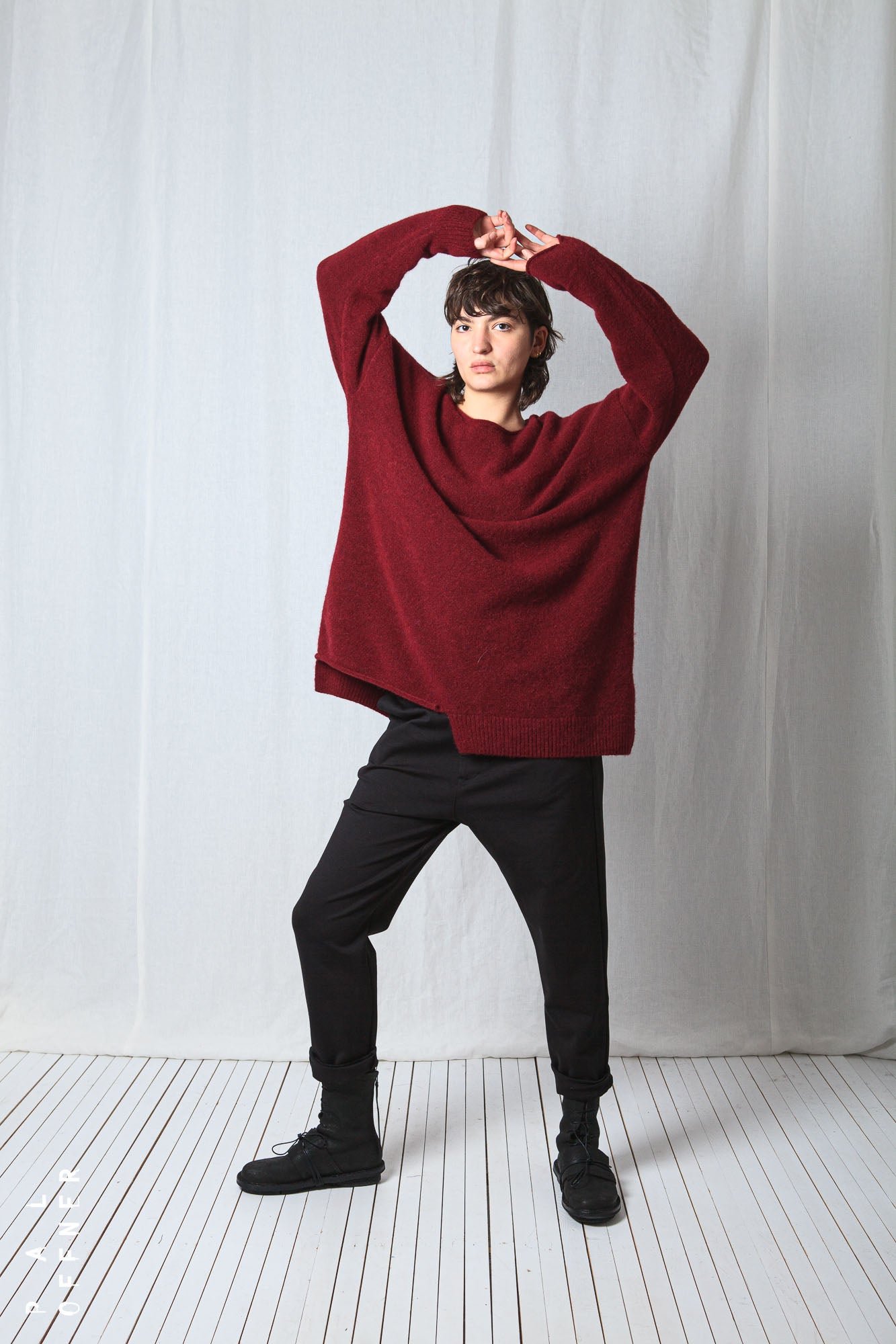 Oversize Pullover_Baby Alpaca Wool Knit