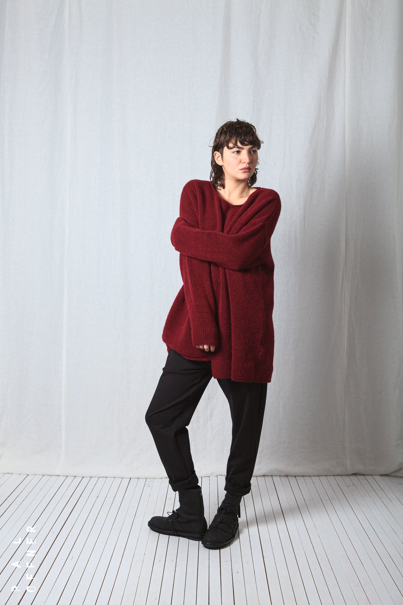 Oversize Pullover_Baby Alpaca Wool Knit