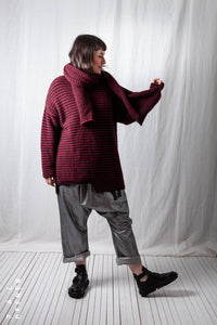 Oversize Pullover_Baby Alpaca Wool Knit