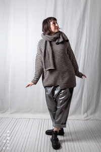 Oversize Pullover_Baby Alpaca Wool Knit