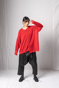 Oversize Pullover_Light Mohair Alpaca Knit