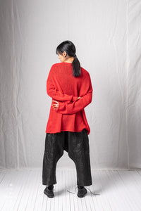 Oversize Pullover_Loose Mohair Alpaca Knit