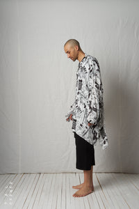 Oversize Shirt_Crepe Georgette