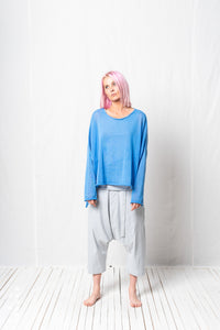 Oversized Pullover_Linen Mako Cotton Knit