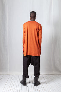 Patched Longsleeve_Organic Cotton Jersey