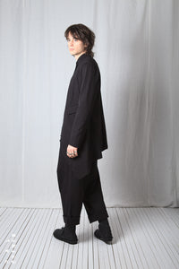 Penguin Coat_Luxury Bi-Stretch Tricot