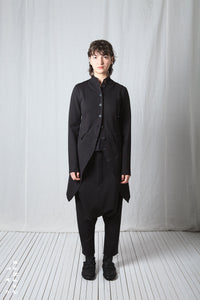 Penguin Coat_Luxury Bi-Stretch Tricot