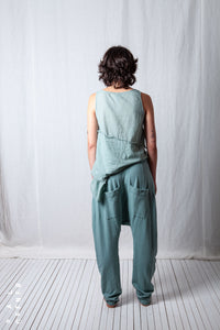 Relaxed Slim Leg Trousers_Cotton Sweat