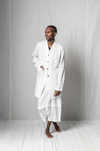 Revers Penguin Coat_Linen