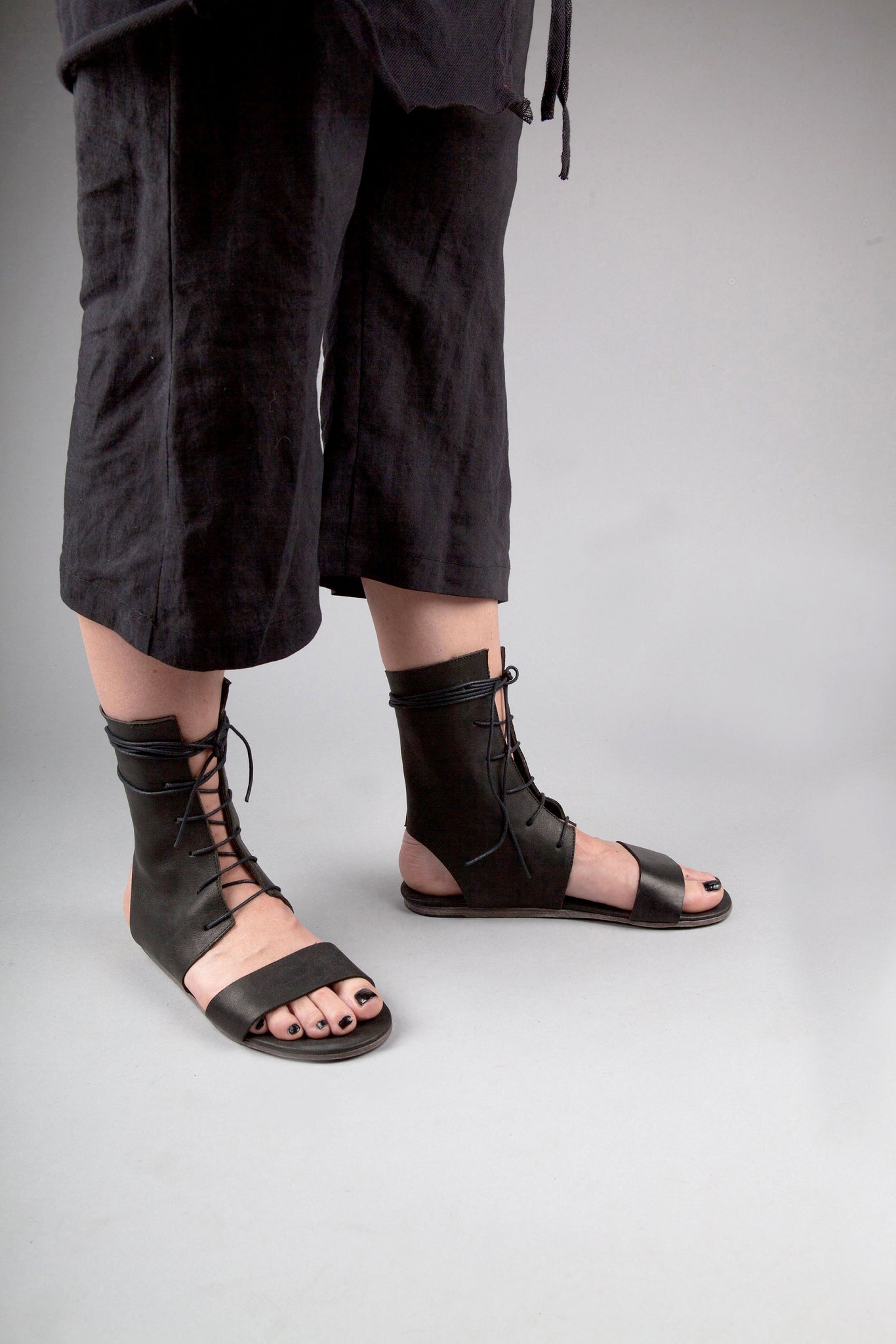 Sandal Boots_Leather