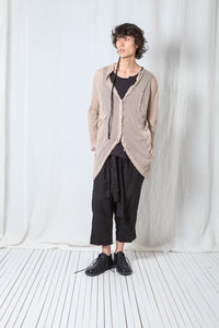 Sheer Penguin Coat_Organic Cotton Mesh (GOTS)