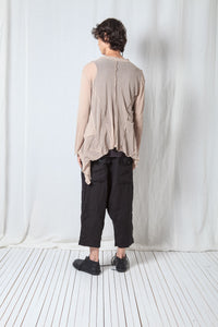 Sheer Penguin Coat_Organic Cotton Mesh (GOTS)