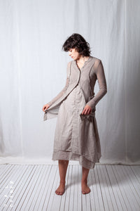 Sheer Penguin Coat_Organic Cotton Mesh (GOTS)