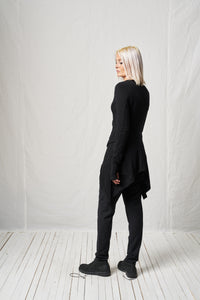 Short Knit Cardigan_Viscose Wool Knit