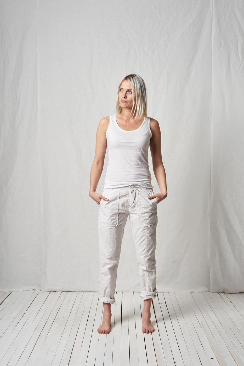 Straight Trousers_Cotton Poplin