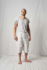 Super Low Crotch Trousers_Linen