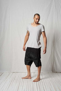 Super Low Crotch Trousers_Linen