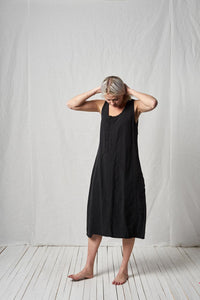 Trench Dress_Linen Silk Mix