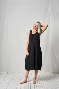 Trench Dress_Linen Silk Mix