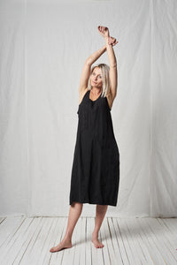 Trench Dress_Linen Silk Mix