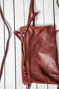 Two Strap Bag_Leather