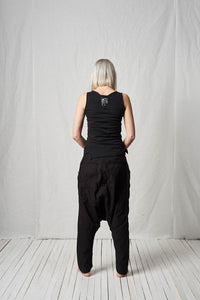 Two Waist Trousers_Cotton Poplin