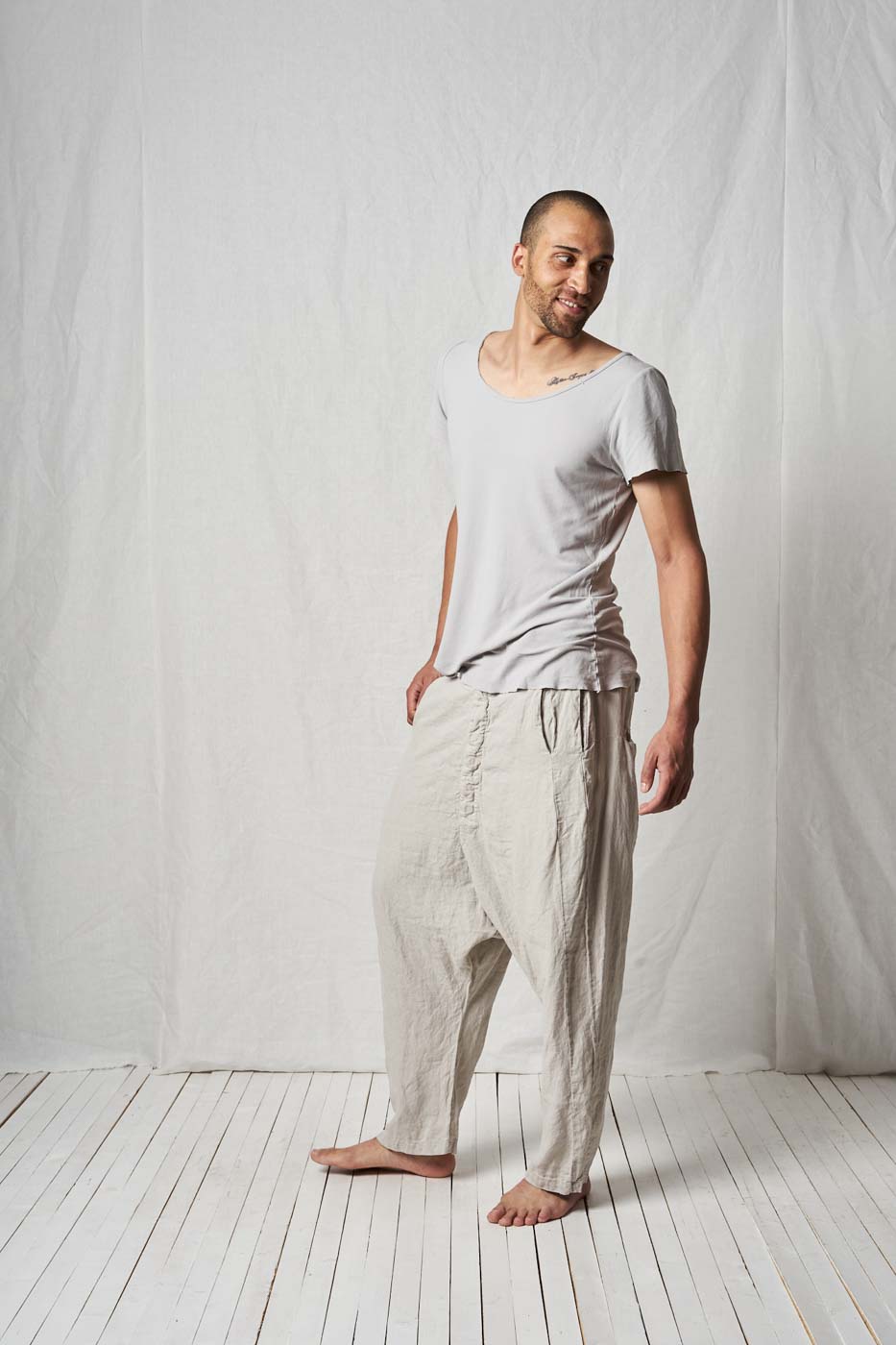 Wide Trousers_Linen