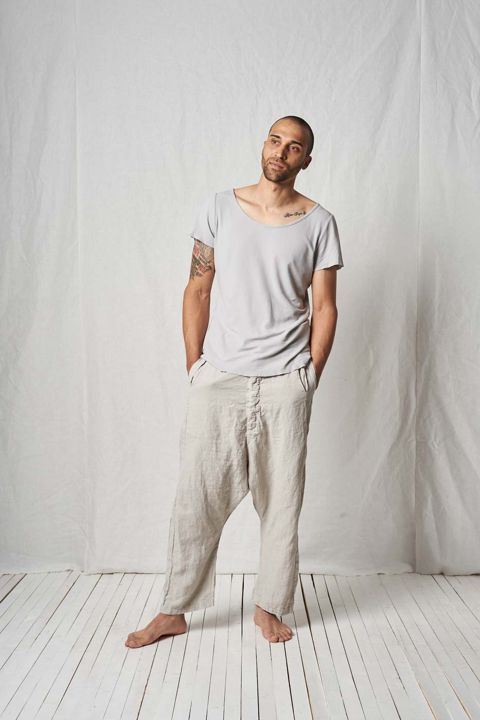 Wide Trousers_Linen